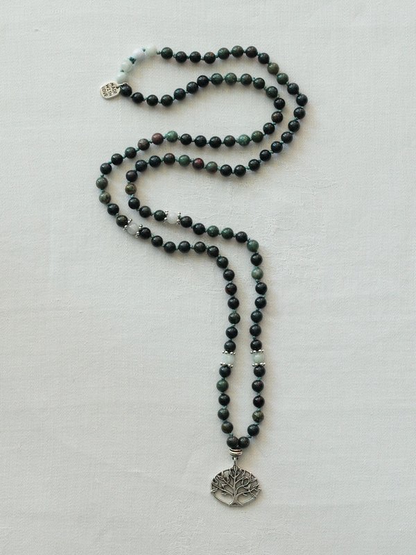 Collana Mala di Eliotropio