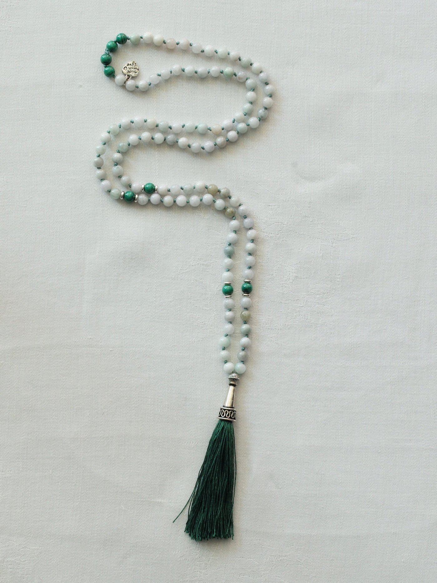 Collana Mala di Giada del Burma